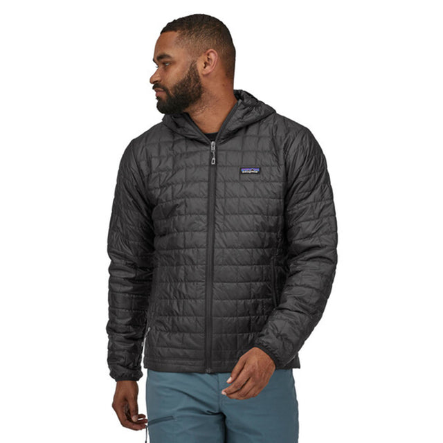 Patagonia Men's Nano Puff Hoody Jacket Black / Small-Black / Medium-Black / Large-Black / X-Large-Black / XX-Large #- 53 Degrees North 