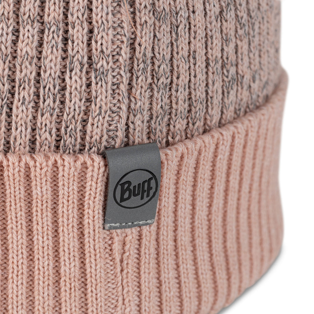 Buff Merino Summit Beanie Hats #color_solid-pale-pink