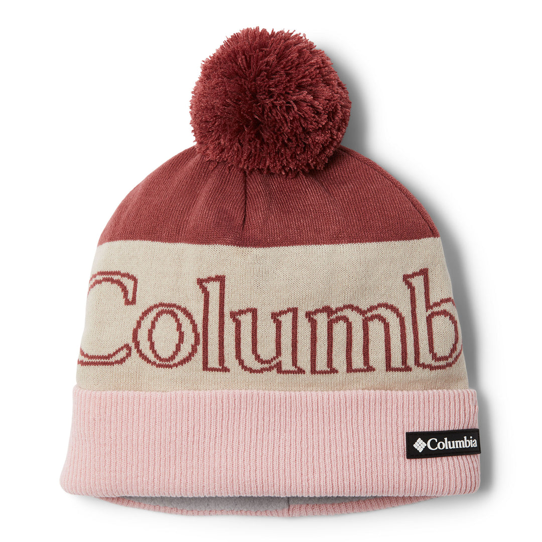 Columbia Polar Powder II Beanie #color_beetroot-dark-stone-dusty-pink