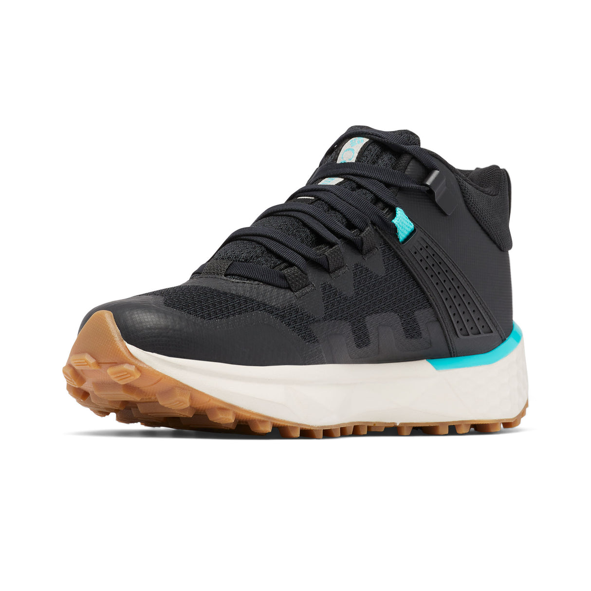 Columbia Women's Facet 75 Mid OutDry Waterproof Hiking Shoes Black/Bright Aqua / UK 4-Black/Bright Aqua / UK 5-Black/Bright Aqua / UK 6-Black/Bright Aqua / UK 7-Black/Bright Aqua / UK 8 #- 53 Degrees North 