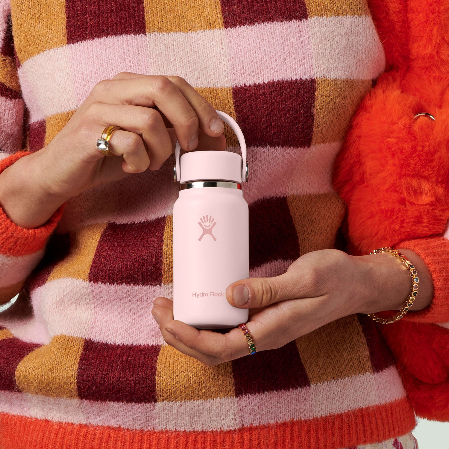 Hydro Flask 200ml Micro Hydro Mini Bottle Trillium-Oat-Agave-Birch #- 53 Degrees North 