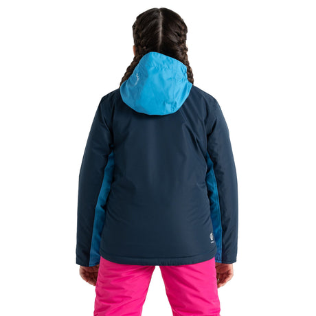 Dare 2b Kids' Impose III Ski Jacket Ebony Grey/Black / Age 3-4-Ebony Grey/Black / Age 5-6-Ebony Grey/Black / Age 7-8-Ebony Grey/Black / Age 9-10-Ebony Grey/Black / Age 11-12 #- 53 Degrees North 