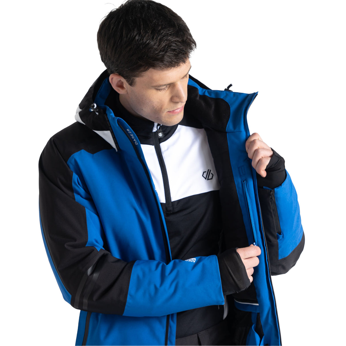 Dare 2b Men's Speed Ski Jacket Olympian Blue/Black / Small-Olympian Blue/Black / Medium-Olympian Blue/Black / Large-Olympian Blue/Black / X-Large-Olympian Blue/Black / XX-Large #- 53 Degrees North 