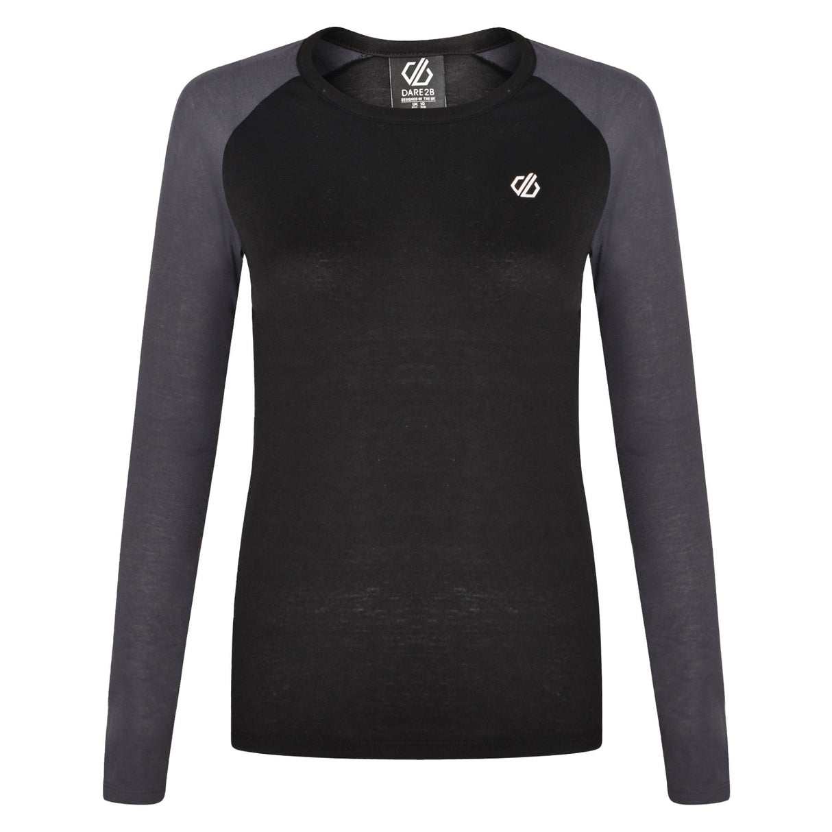 Dare 2b Women's Exchange III Ski Baselayer Set Black/Ebony Grey / X-Small-Black/Ebony Grey / Small-Black/Ebony Grey / Medium-Black/Ebony Grey / Large-Black/Ebony Grey / X-Large #- 53 Degrees North 