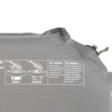 Outwell Sleepin Single 5.0 cm Self-inflating Mat Grey / One Size #- 53 Degrees North 