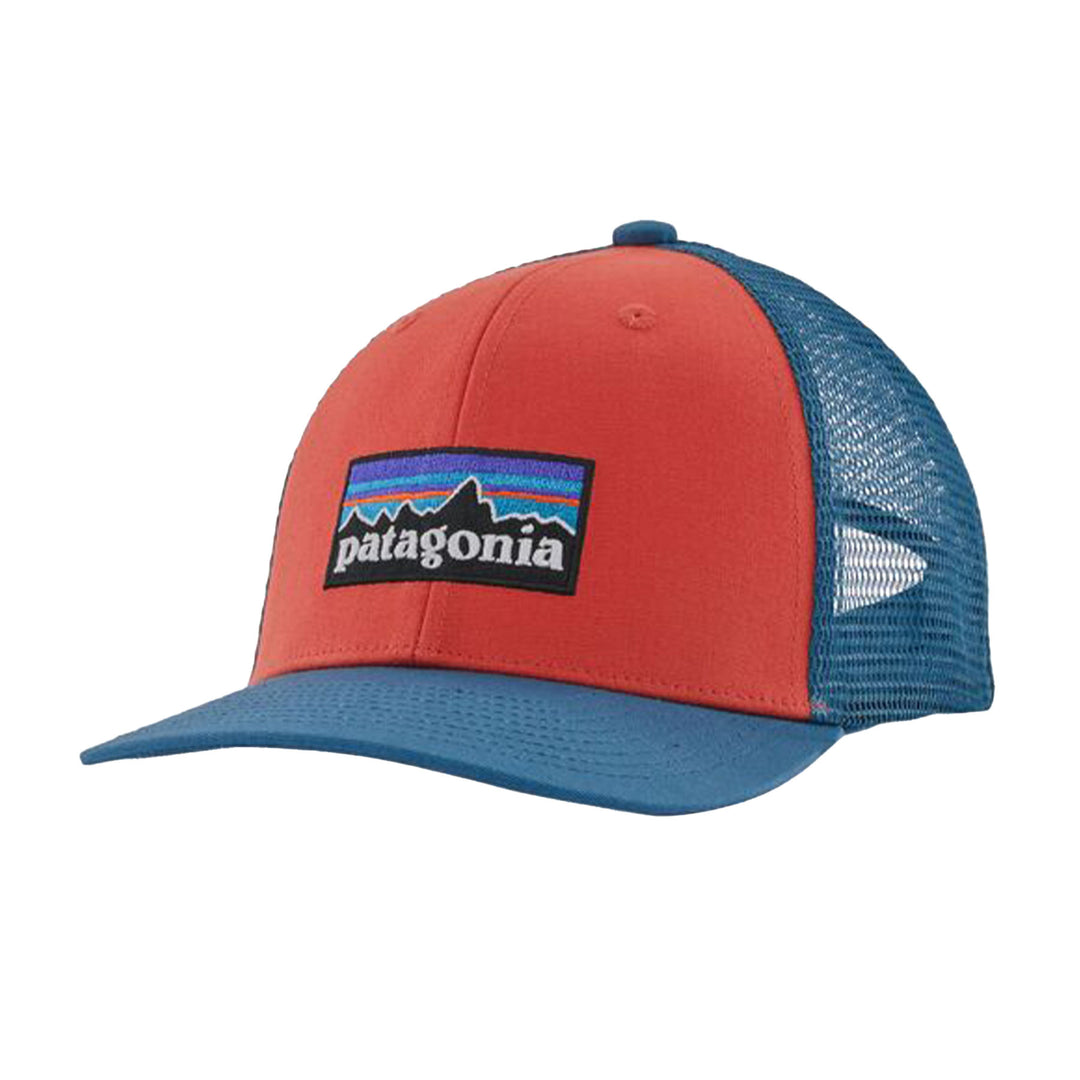Patagonia Kid's Trucker Hat #color_p-6-logo-sumac-red