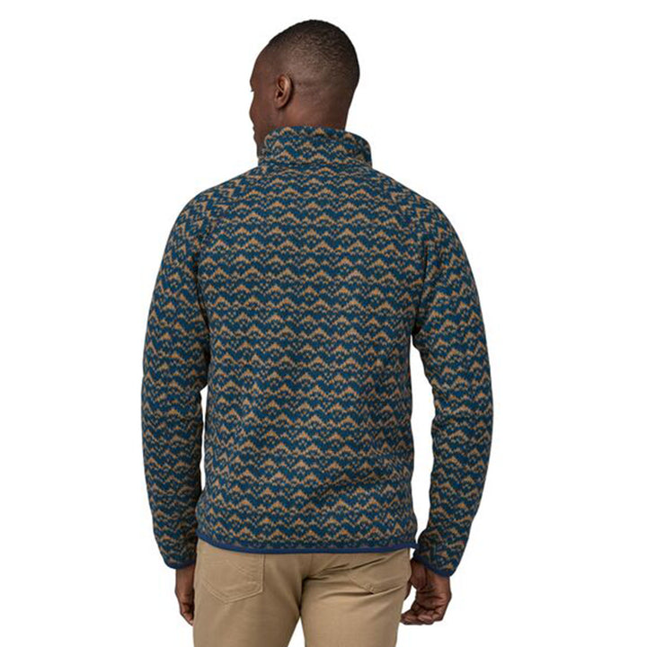 Patagonia Men's Better Sweater 1/4 Zip #color_mountain-peak-new-navy