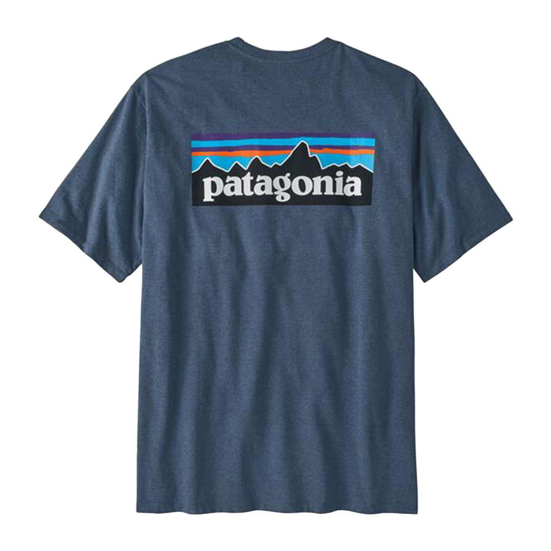 Patagonia Men's P-6 Logo Responsibili-Tee #color_utility-blue