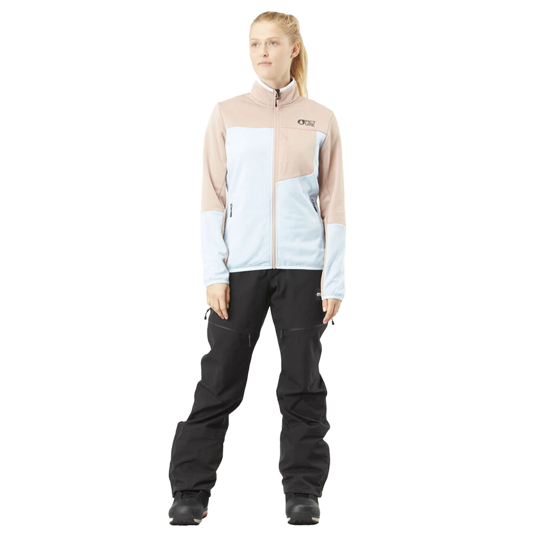 Women's Rommana Fz Fleece Jacket #color_ice-melt