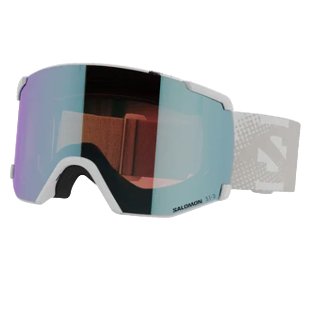 Salomon S/View Photochromatic Ski Goggles #color_white-blue