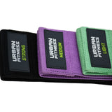 Urban Fitness Fabric Resistance Band Loop (Set of 3) 15 Inch Default Title #- 53 Degrees North 