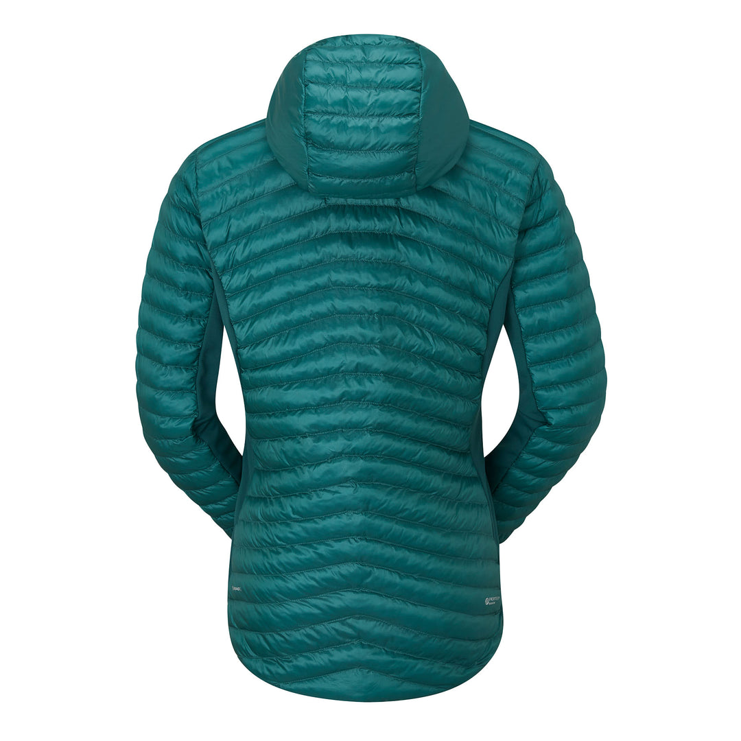 Rab Women's Cirrus Flex 2.0 Hooded Insulated Jacket #color_eucalyptus