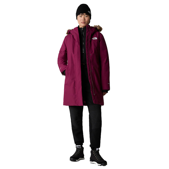 The North Face Women's Waterproof Arctic Parka #color_boysenberry