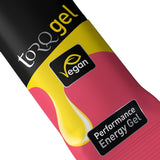 TORQ Energy Gel Raspberry Ripple-Black Cherry Yoghurt-Rhubarb & Custard-Apple Crumble #- 53 Degrees North 