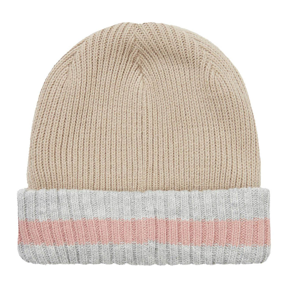 Sealskinz Holkham Waterproof Cold Weather Striped Roll Cuff Beanie Olive/Beige/Orange / Small/Medium-Olive/Beige/Orange / Large/X-Large-Navy/Beige/Blue / Small/Medium-Navy/Beige/Blue / Large/X-Large-Brown/Cream/Pink / Small/Medium #- 53 Degrees North 