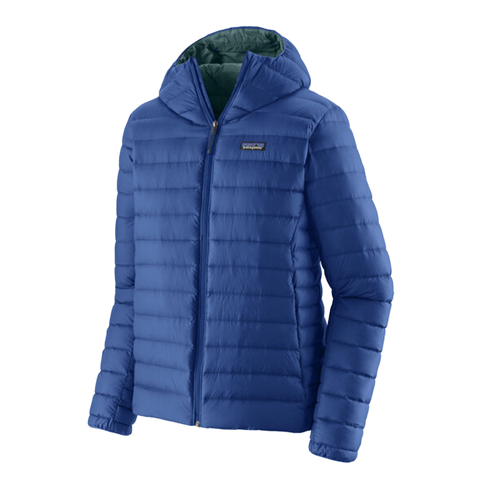 Patagonia Men's Down Sweater Hoody Jacket #color_passage-blue