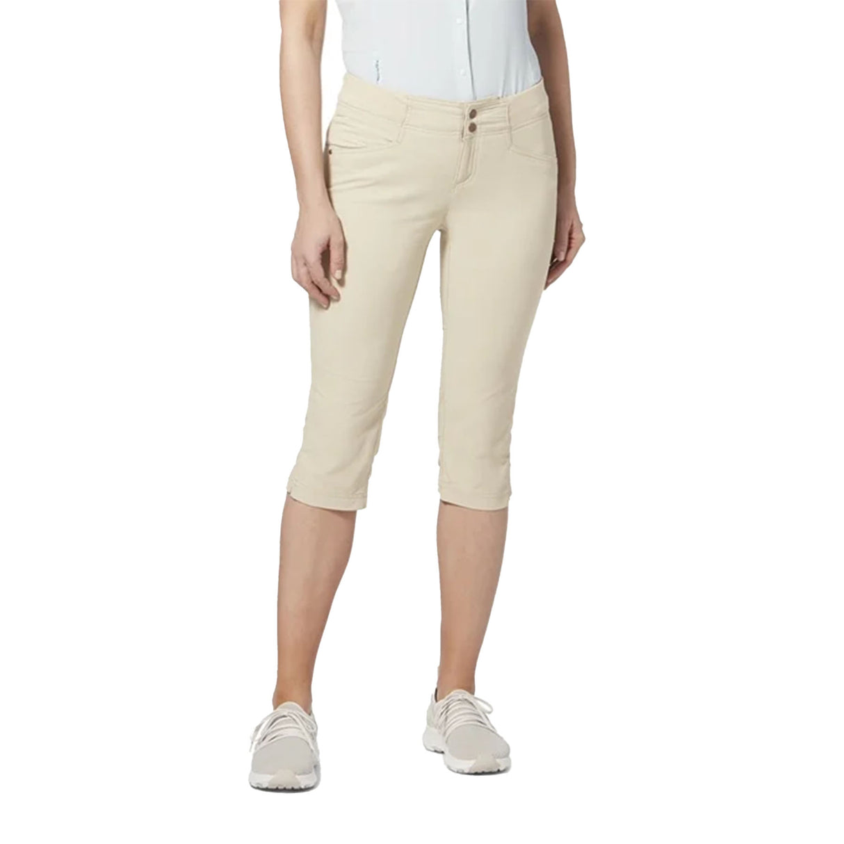 Royal Robbins Women's Jammer II Capri Pants Light Khaki / X-Small-Light Khaki / Small-Light Khaki / Medium-Light Khaki / Large-Light Khaki / X-Large #- 53 Degrees North 