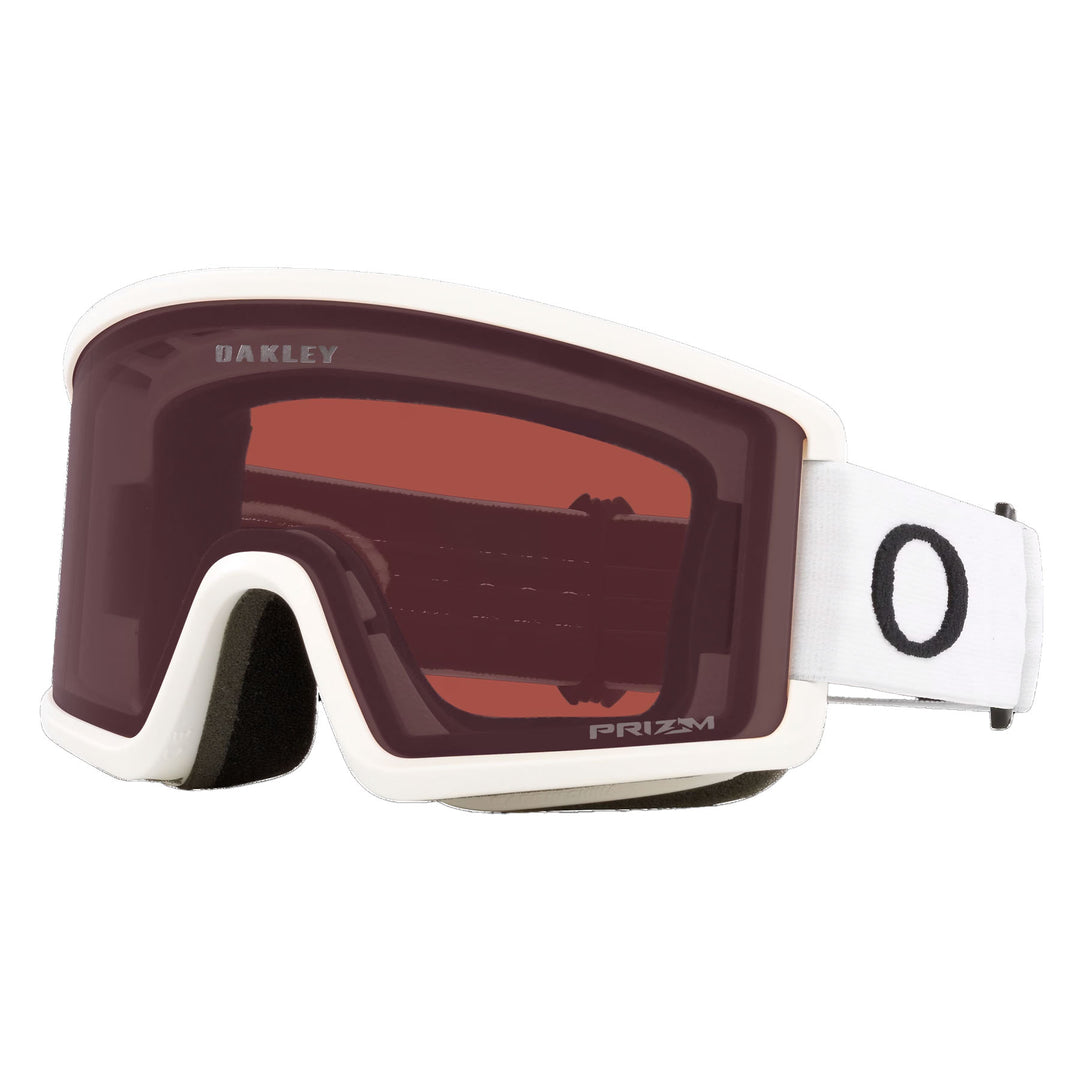 Oakley Target Line L Ski Goggles #color_matte-white-prizm-dark-grey