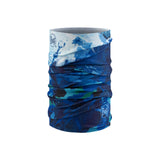 BUFF Kids' Original EcoStretch Neckwear High Mountain Blue-Rido Black-Niwo Blue-Chrysta Pink #- 53 Degrees North 