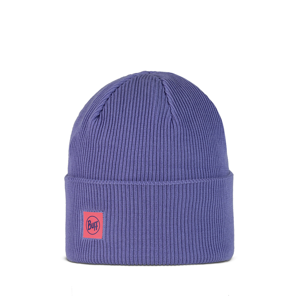 BUFF Crossknit Beanie Hat Solid Black-Solid Light Grey-Night Blue-Iris #- 53 Degrees North 