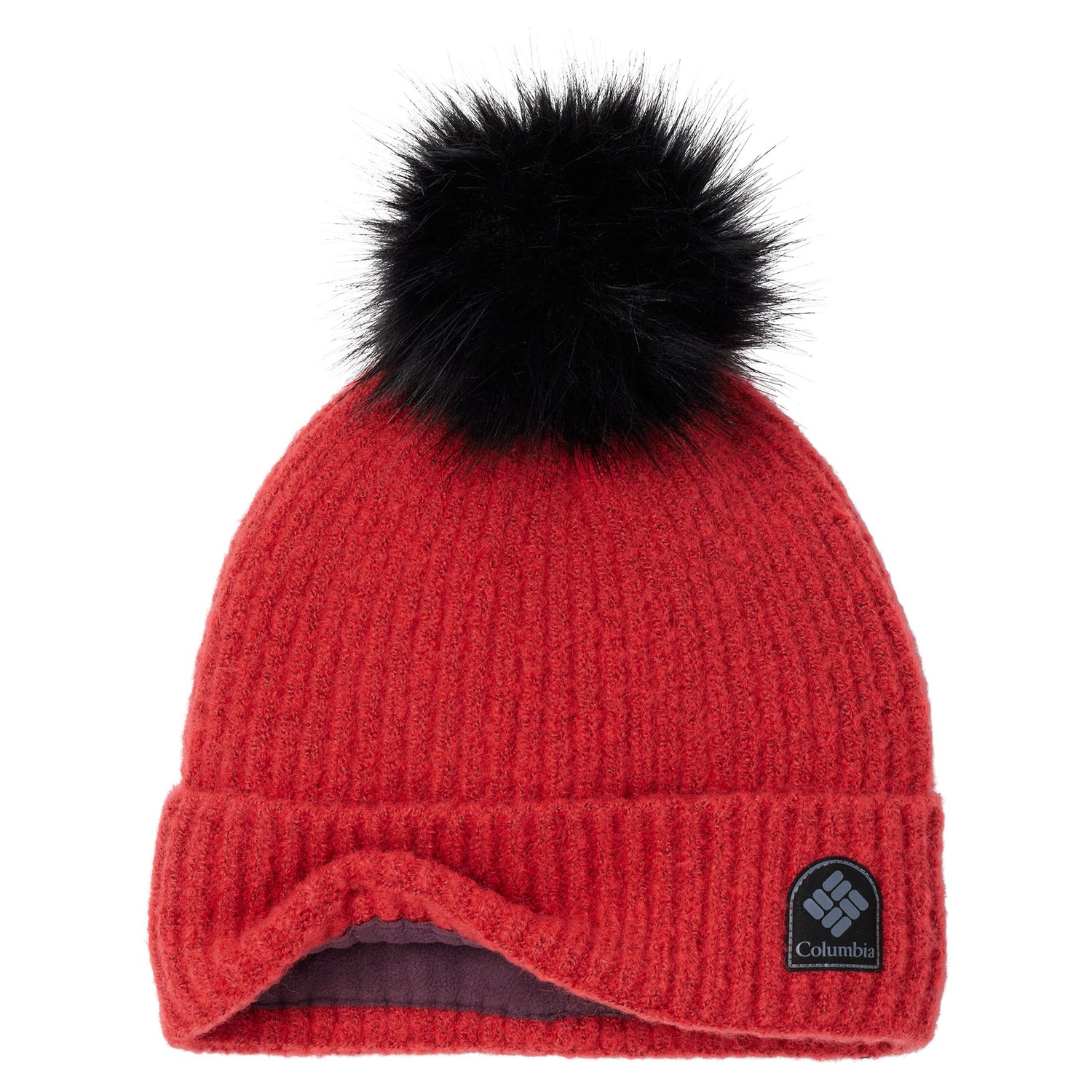 Columbia Winter Blur Pom Pom Beanie Black-Daredevil-Moonvista #- 53 Degrees North 