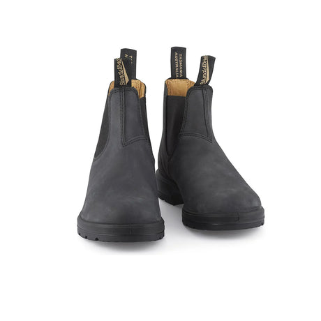 Blundstone Men's Classic Rustic Leather Boots Rustic Black / UK 8-Rustic Black / UK 9-Rustic Black / UK 10-Rustic Black / UK 11-Rustic Black / UK 12 #- 53 Degrees North 