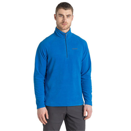 Craghoppers Men's Corey VI Half Zip Fleece Pullover Black / Small-Black / Medium-Black / Large-Black / X-Large-Black / XX-Large #- 53 Degrees North 