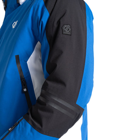 Dare 2b Men's Speed Ski Jacket Olympian Blue/Black / Small-Olympian Blue/Black / Medium-Olympian Blue/Black / Large-Olympian Blue/Black / X-Large-Olympian Blue/Black / XX-Large #- 53 Degrees North 