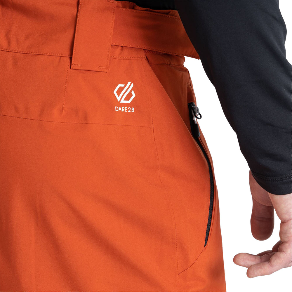 Dare 2b Men's Achieve II Recycled Ski Pants #color_puffins-orange
