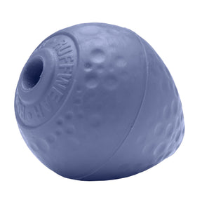 Ruffwear Turnup Rubber Throw Dog Toy Campfire Orange-Heliotrope Purple-Sage Green #- 53 Degrees North 