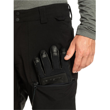 Quiksilver Men's Utility Ski Trousers True Black / Small-True Black / Medium-True Black / Large-True Black / X-Large #- 53 Degrees North 