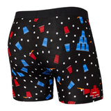 SAXX Men's Vibe Boxer Brief Black Coast Stripe / Small-Black Coast Stripe / Medium-Black Coast Stripe / Large-Black Coast Stripe / X-Large-Year Of The Snake/Blue / Small #- 53 Degrees North 