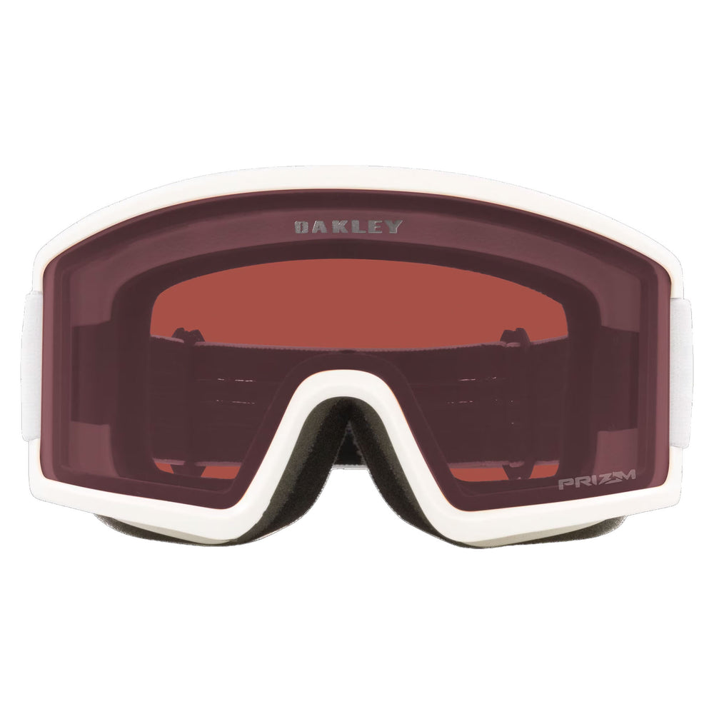 Oakley Target Line L Ski Goggles #color_matte-white-prizm-dark-grey
