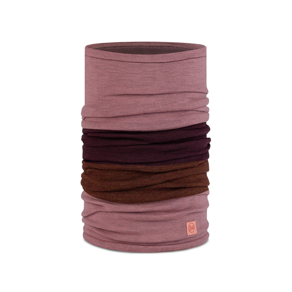 BUFF Merino Move Neckwear Sienna-Denim-Camelia #- 53 Degrees North 