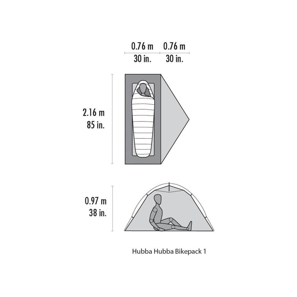 Hubba Hubba Bikepack 1-Person Tent