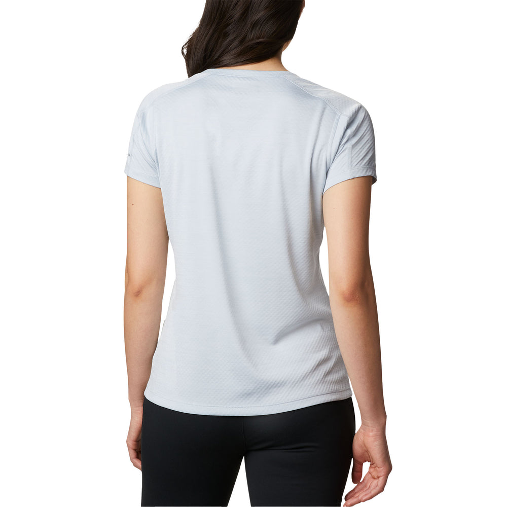 Columbia Women's Zero Rules Short Sleeve Technical T-shirt #color_cirrus-grey-heather