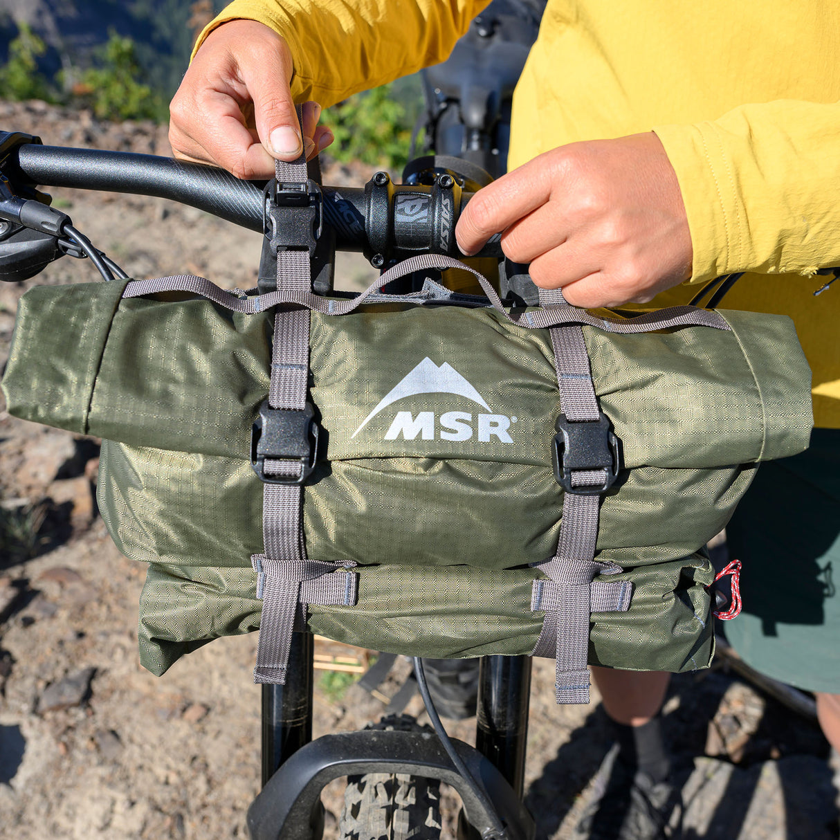 MSR Hubba Hubba Bikepack 2 Green / 2 Person #- 53 Degrees North 