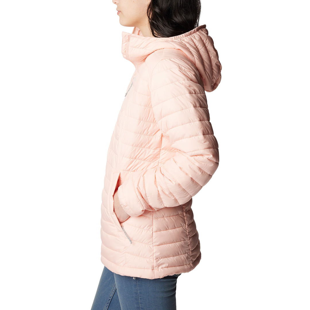 Columbia Womens Silver Falls Hooded Jacket #color_peach-blossom