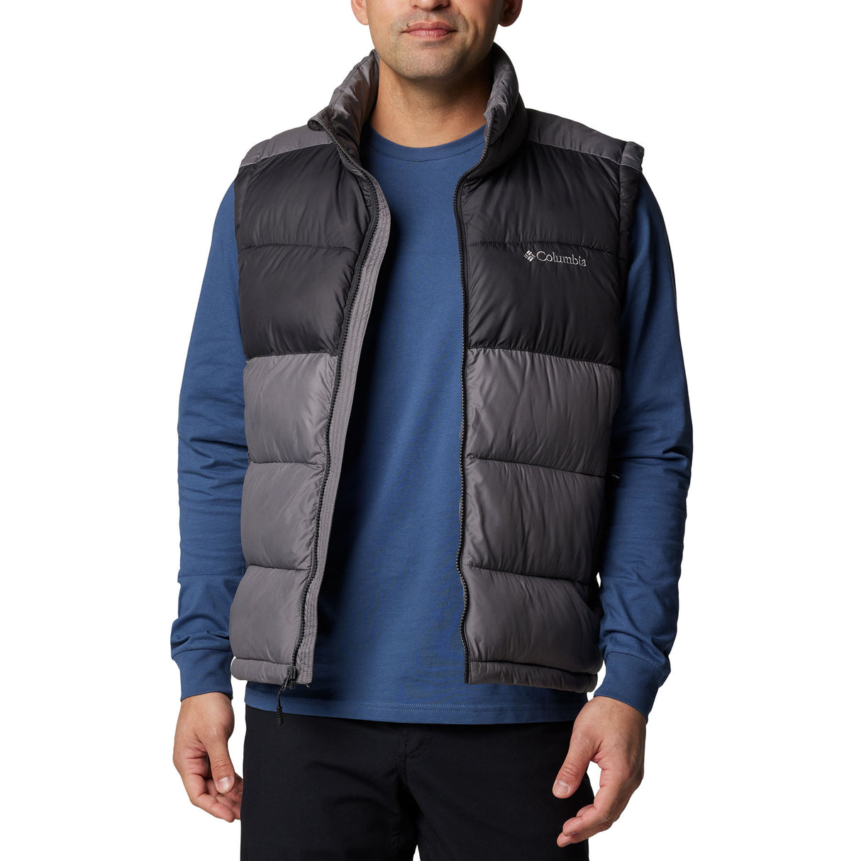 Columbia Men's Pike Lake II Insulated Vest Stone Green/Shark / Small-Stone Green/Shark / Medium-Stone Green/Shark / Large-Stone Green/Shark / X-Large-Stone Green/Shark / XX-Large #- 53 Degrees North 