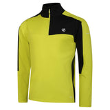 Dare 2b Men's Dignify II Core Stretch Midlayer Top Lichen Green/Black / Small-Lichen Green/Black / Medium-Lichen Green/Black / Large-Lichen Green/Black / X-Large-Lichen Green/Black / XX-Large #- 53 Degrees North 