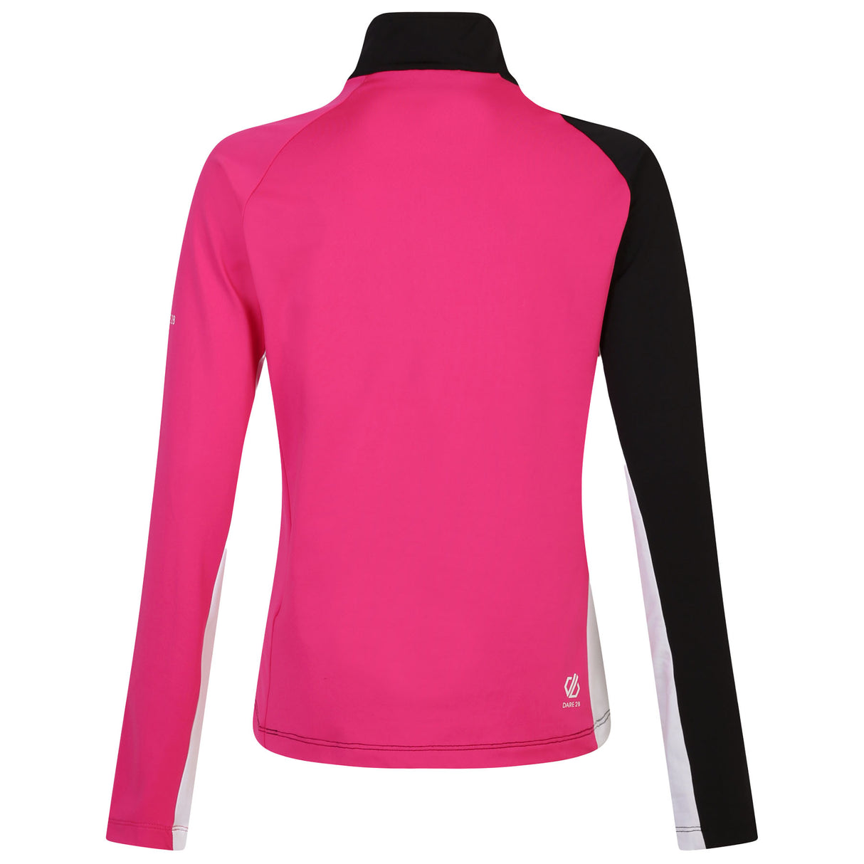 Dare 2b Women's Ice Core Stretch Midlayer Top Black/Ebony Grey / X-Small-Black/Ebony Grey / Small-Black/Ebony Grey / Medium-Black/Ebony Grey / Large-Black/Ebony Grey / X-Large #- 53 Degrees North 