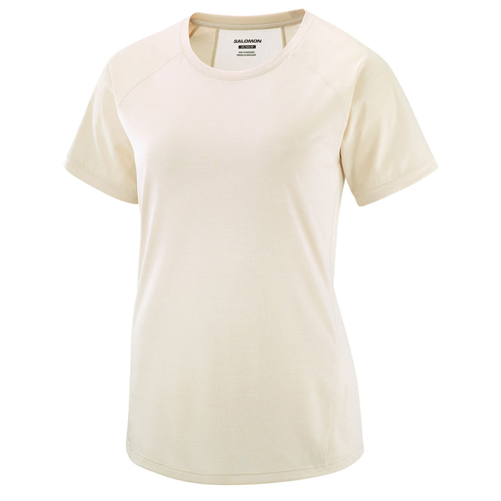Salomon Women's Outline Short Sleeve T-shirt #color_turtledove