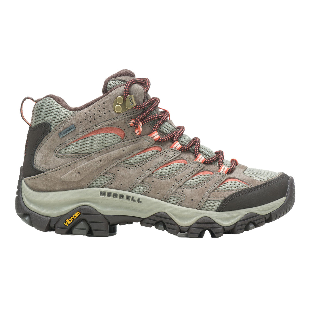 Merrell Women's Moab 3 Mid GORE-TEX Hiking Boots #color_bungee-cord