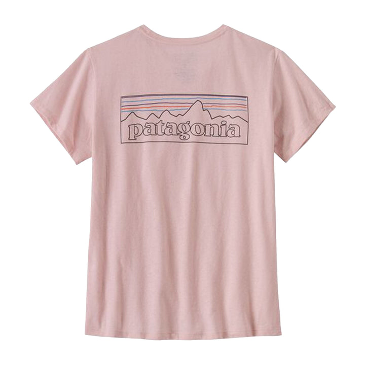 Patagonia Women's P-6 Logo Responsibili-Tee #color_p-6-outline-whisker-pink