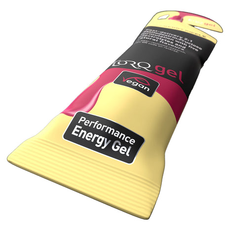 TORQ Energy Gel Raspberry Ripple-Black Cherry Yoghurt-Rhubarb & Custard-Apple Crumble #- 53 Degrees North 