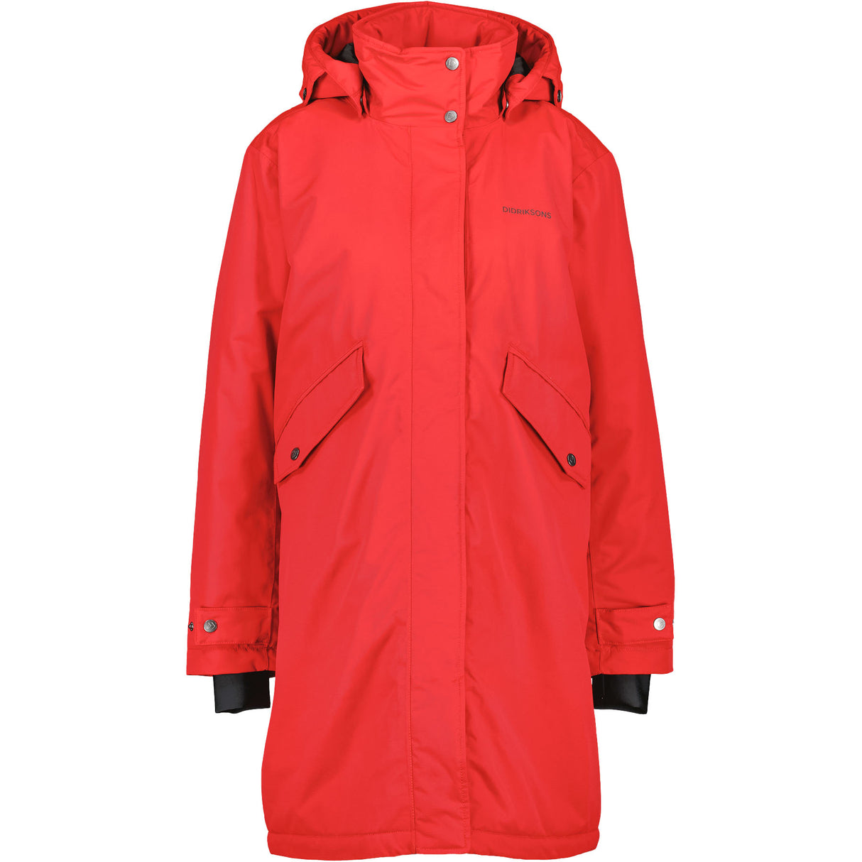Didriksons Women's Josefine Parka Jacket Pomme Red / X-Small-Pomme Red / Small-Pomme Red / Medium-Pomme Red / Large-Pomme Red / X-Large #- 53 Degrees North 