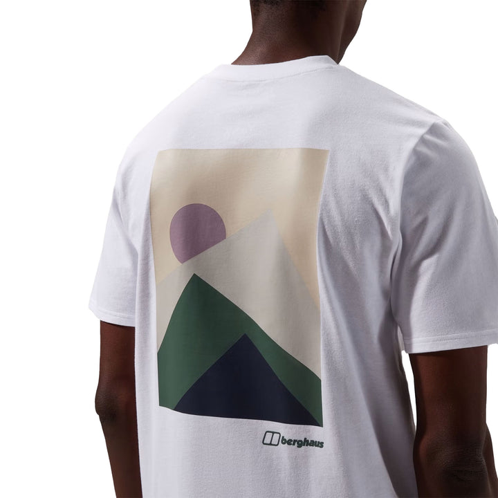 Berghaus Men's Mountain Silhouette Short Sleeve Tee #color_white