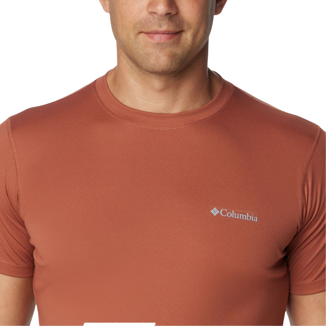 Columbia Men's Zero Rules Technical T-Shirt #color_auburn