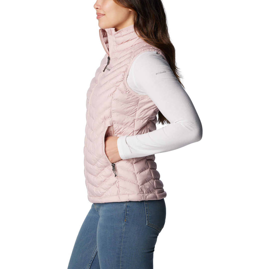 Columbia Women's Powder Lite Vest #color_dusty-pink