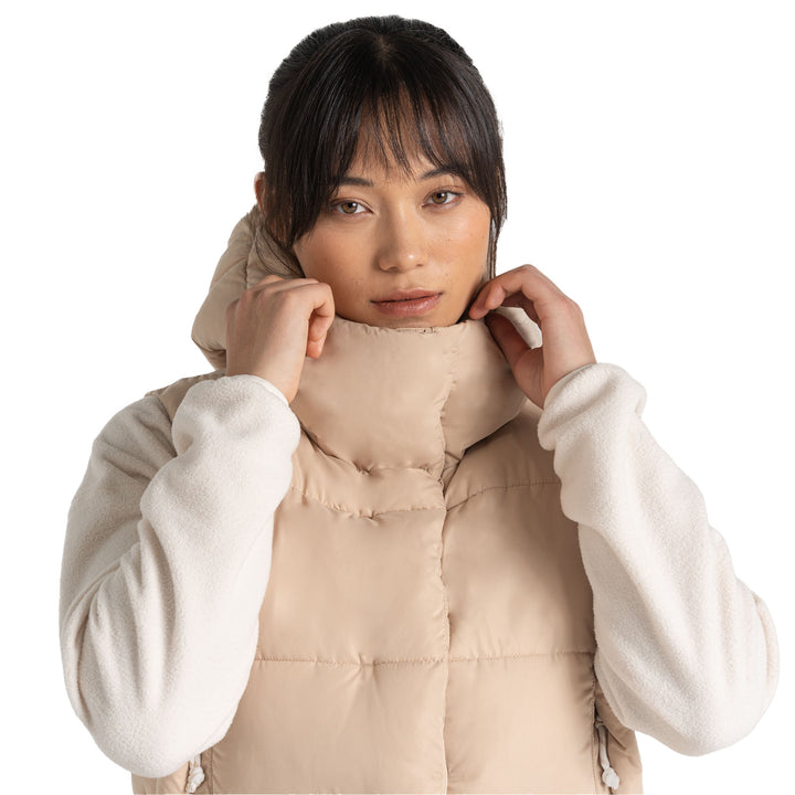 Craghoppers Women's Eilish Hooded Vest #color_linen